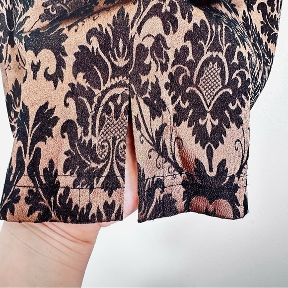 Jessica McClintock for Gunne‎ Sax Vintage Y2K 90s Lace Overlay Mini Dress Size 6 - Picture 5 of 8